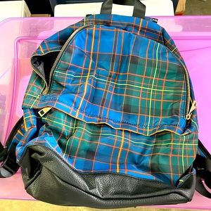 ***PLAID BACKPACK***